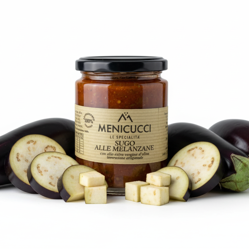 Sugo alle Melanzane - rajčatová omáčka s lilkem (280g)