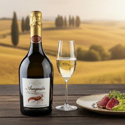 Spumante Brut Aragosta, Vermetino di Sardegna DOC 0.75l