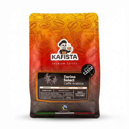 Torino Select – zrnková káva 100% Arabika (od 250g, Espresso)