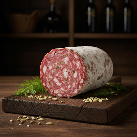 Salame Finocchiona - salám s fenyklem (Krájené od 100g)
