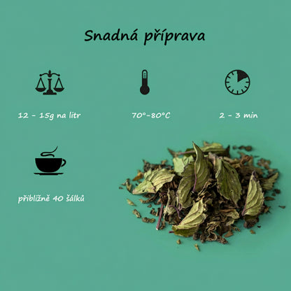 Marrakesh Nights ORGANIC – zelený čaj s čerstvou mátou (100g)