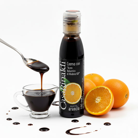 Balzamikový ocet s přichutí Pomeranče (150ml / krémový)