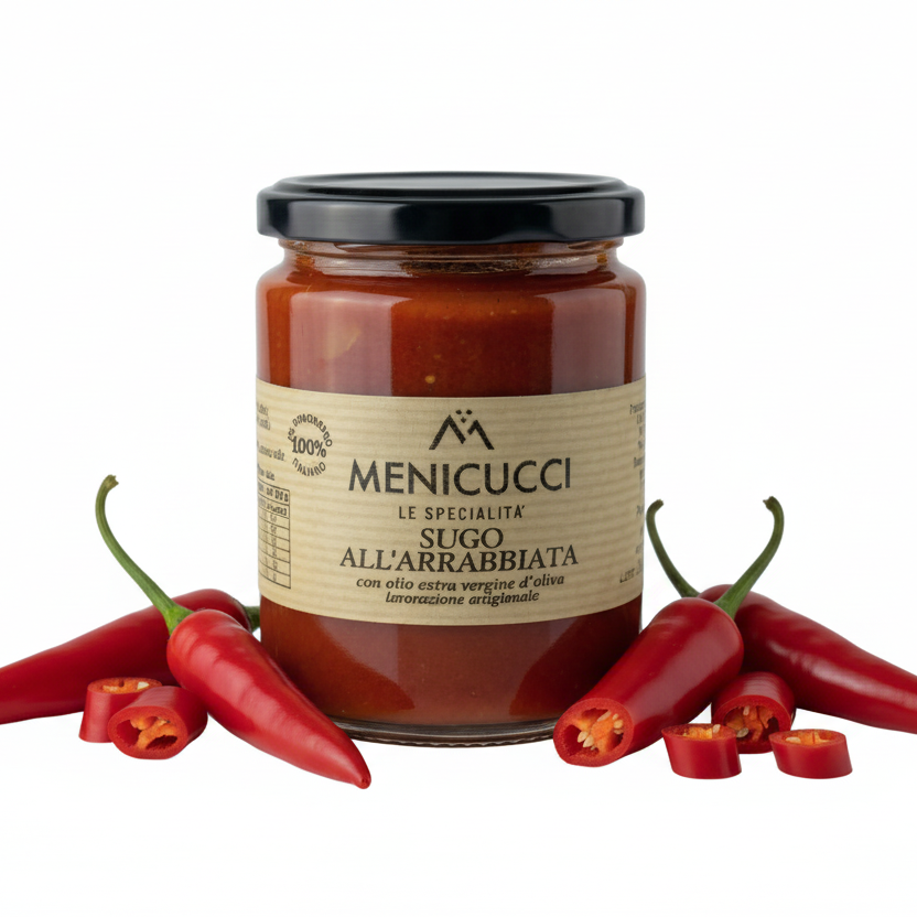 Sugo all’Arrabbiata - pikantní rajčatová omáčka (280g)