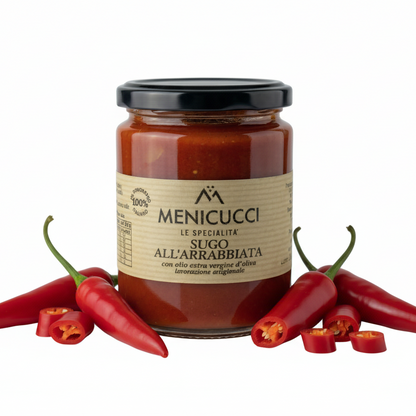 Sugo all’Arrabbiata - pikantní rajčatová omáčka (280g)