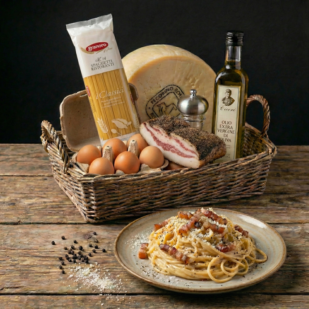 Spaghetti - CARBONARA (od 2 osob)