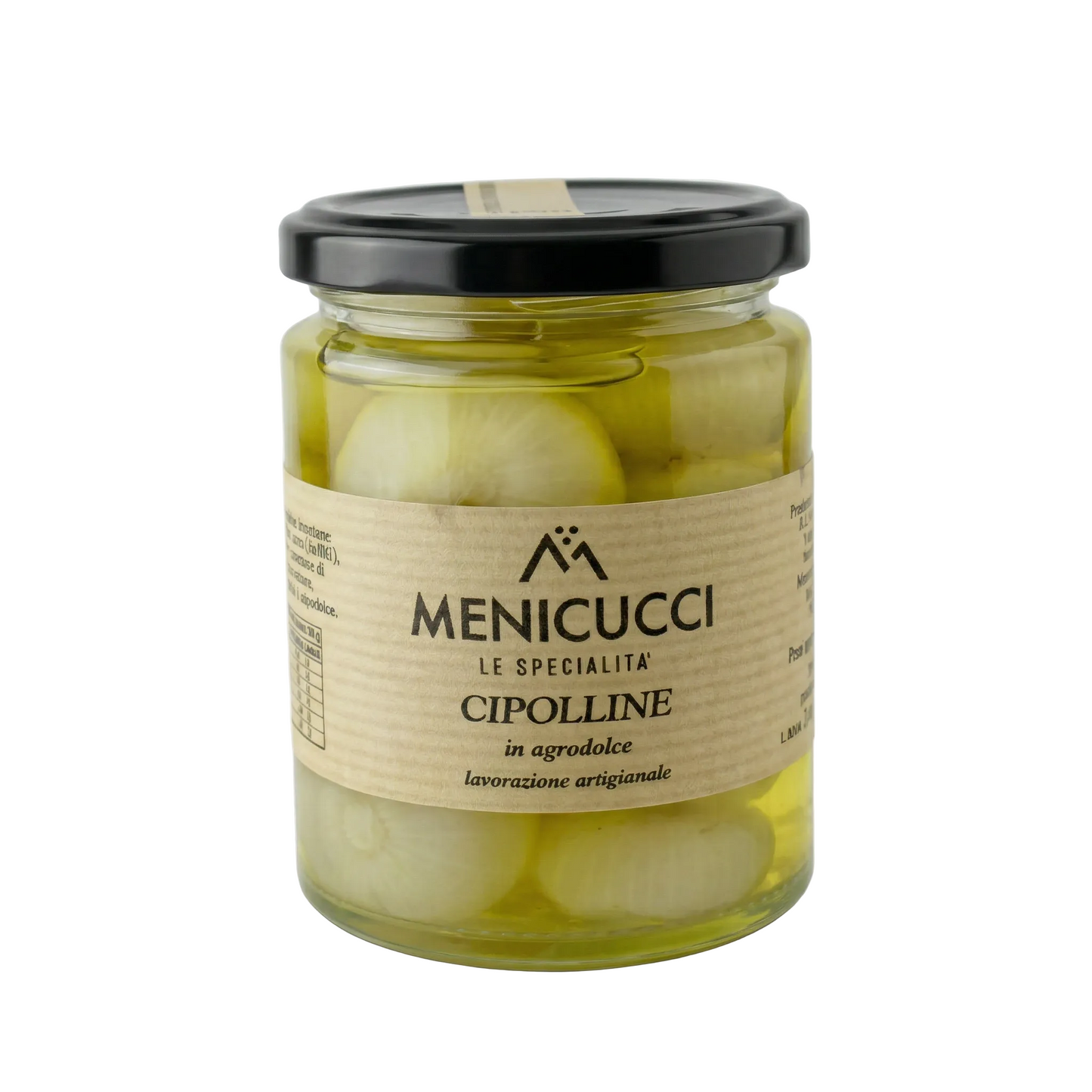 Cipolline in Agrodolce - Nakládané perlové cibulky (170g)