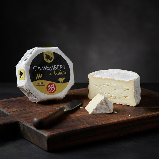 Camembert di Bufala – sýr z bůvolího mléka (260g)