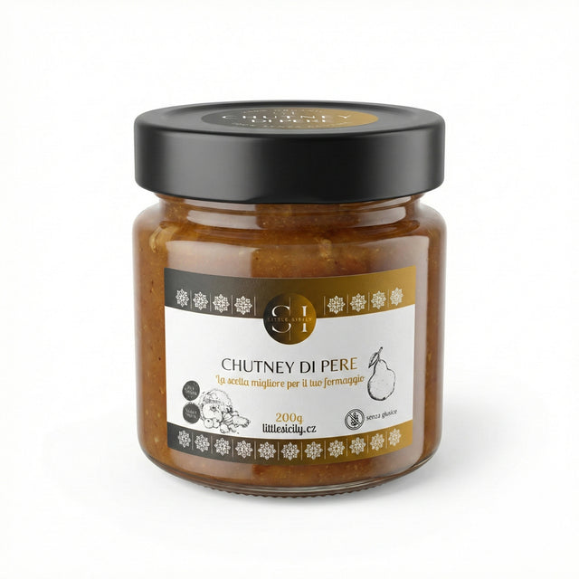 Domácí hruškové chutney z italských hrušek (200g)