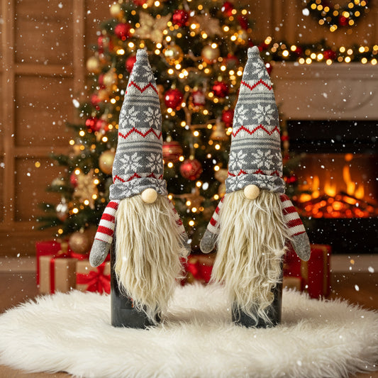 Dárkový vak na víno ve stylu trpaslíka s rukama (1ks V1)