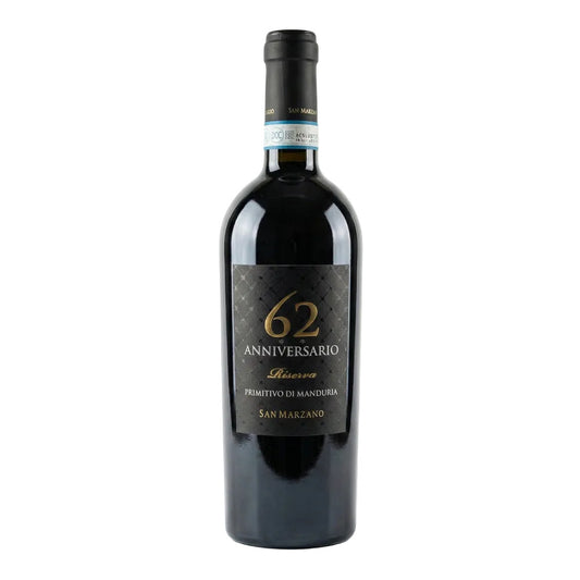 Anniversario 62, Primitivo di Manduria DOP Riserva 0.75l
