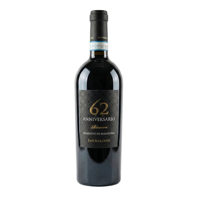 Anniversario 62, Primitivo di Manduria DOP Riserva 0.75l