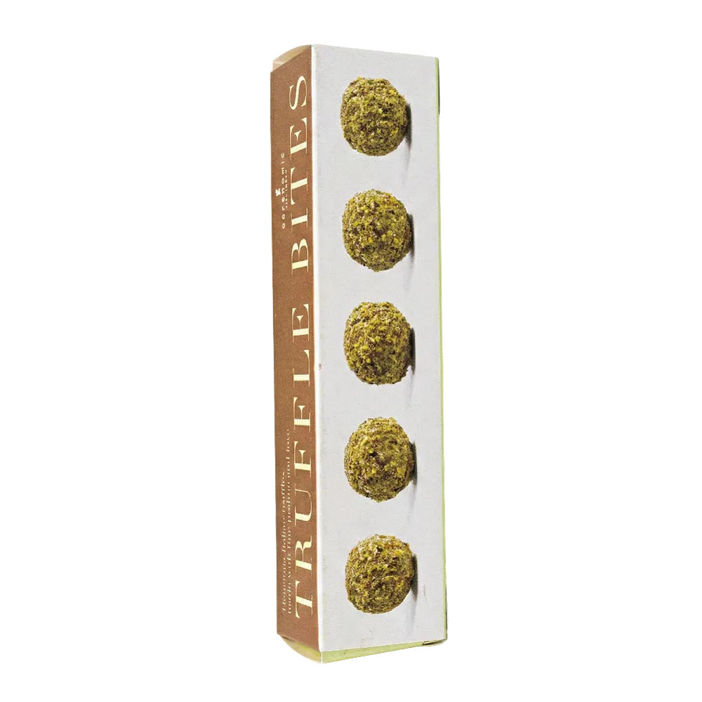 Truffle Bites Pistacchio – Pistáciové lanýže (cca 55 g / 5 ks)