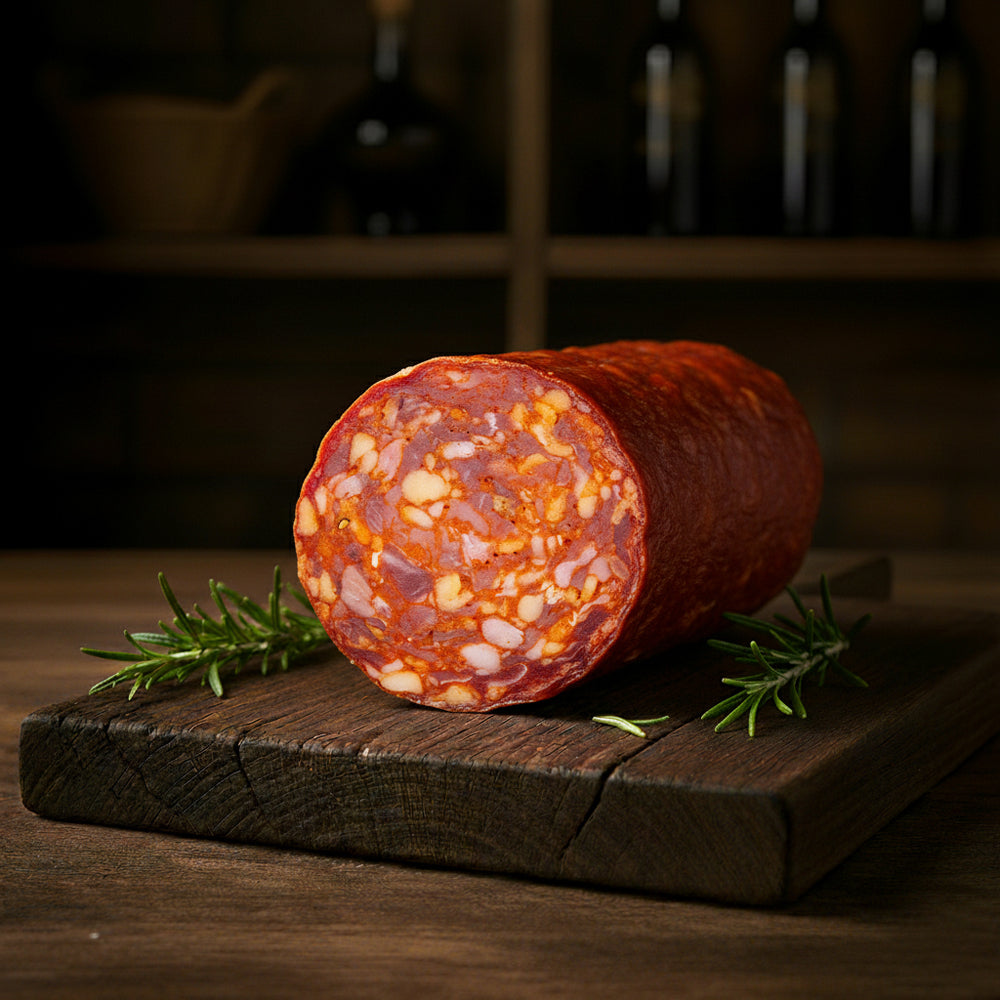 Salame Ventricina - vepřový pikantní salám (Krájené od 100g)