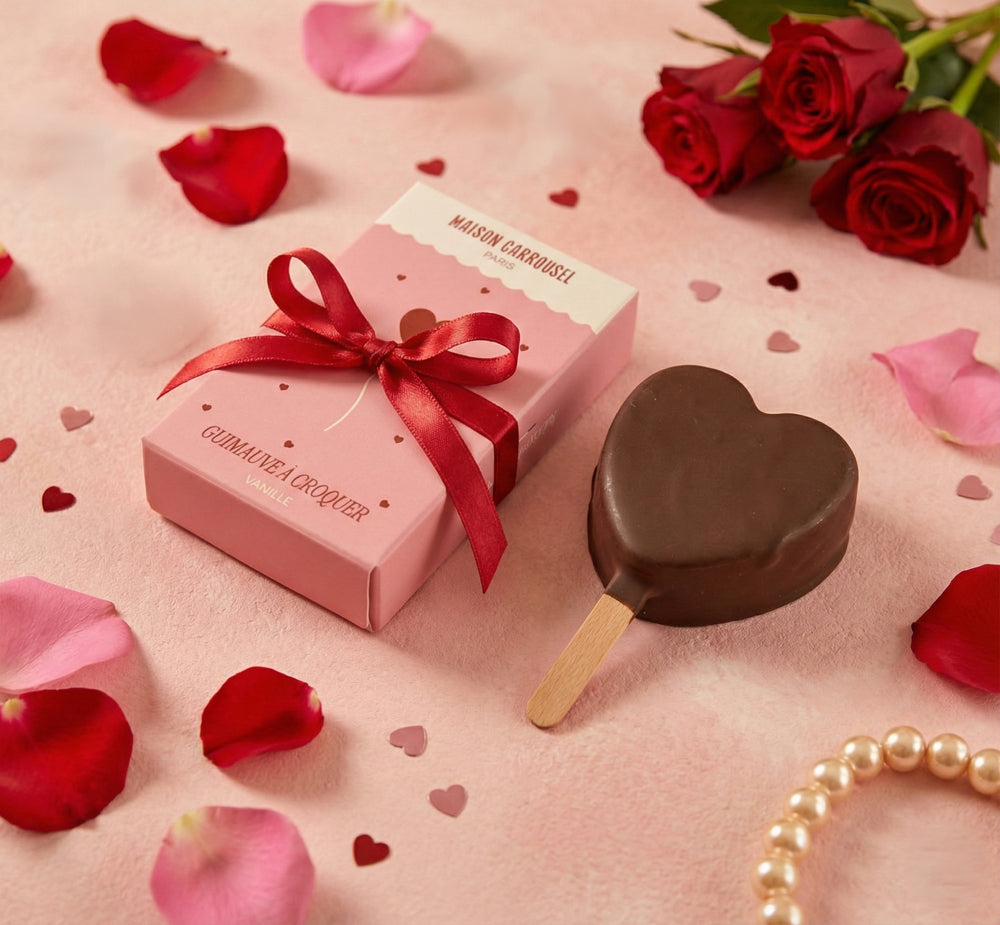 Guimauve à Croquer Vanille (Marshmallow v čokoládě) 40g