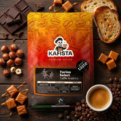 Torino Select – zrnková káva 100% Arabika (od 250g, Espresso)