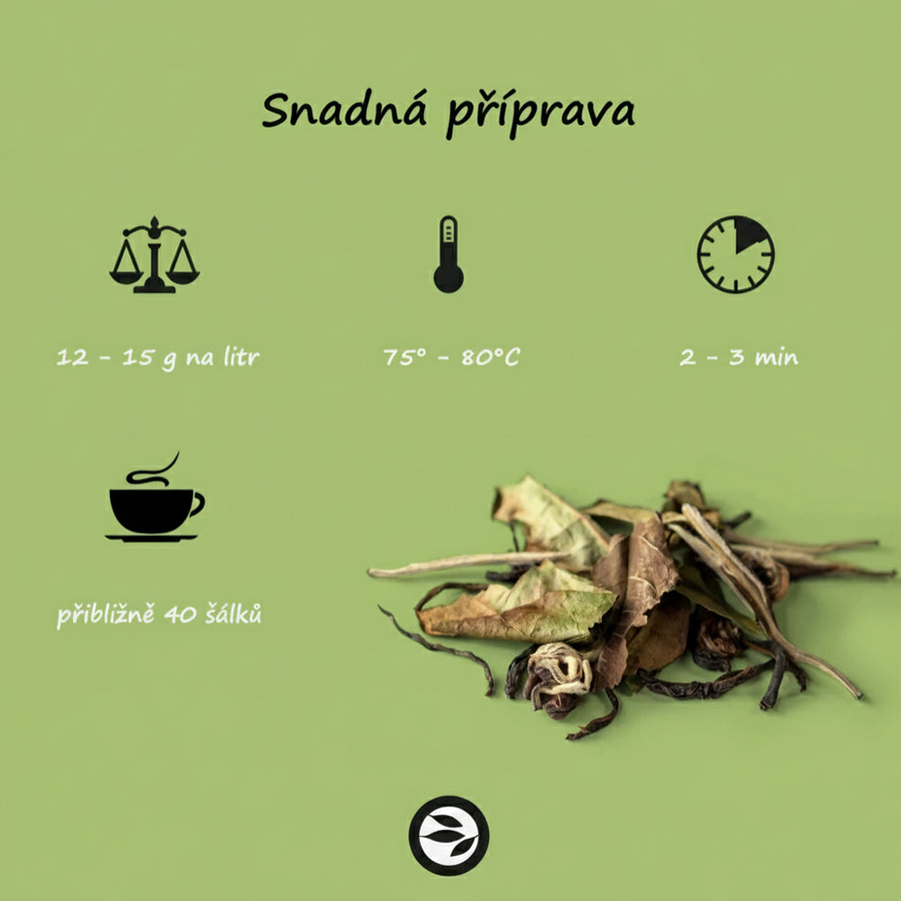 Jasmin Imperial BIO – autentický jasmínový čaj bez květů (100g)