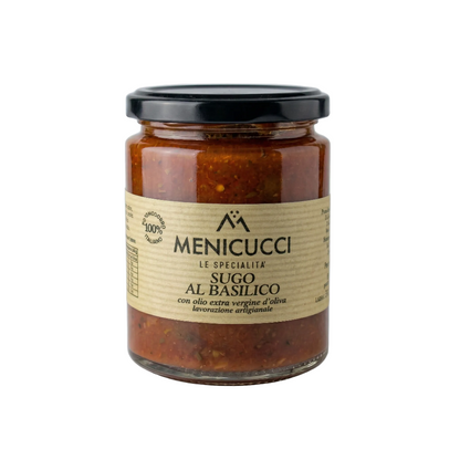 Sugo al Basilico - rajčatová omáčka s bazalkou (280g)