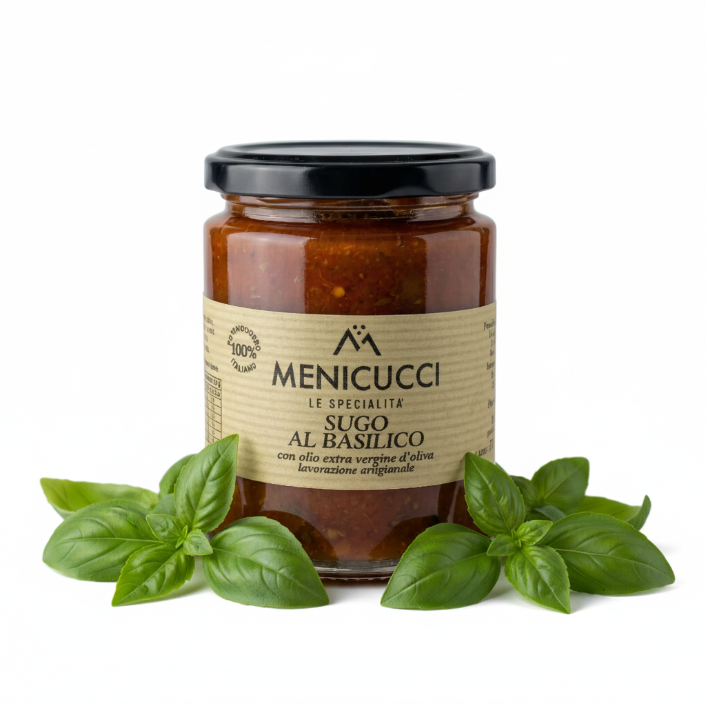 Sugo al Basilico - rajčatová omáčka s bazalkou (280g)