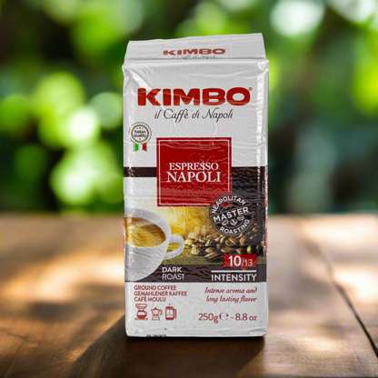 Mletá káva - ESPRESSO NAPOLI, Arabica 80%, Robusta 20% (250g)