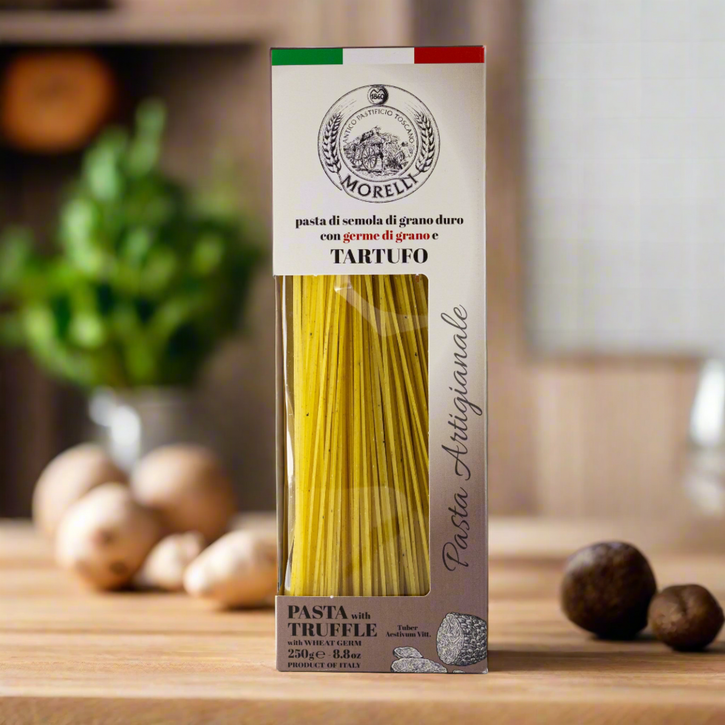 Těstoviny Tagliolini s pšeničnými klíčky - lanýžové (250g)