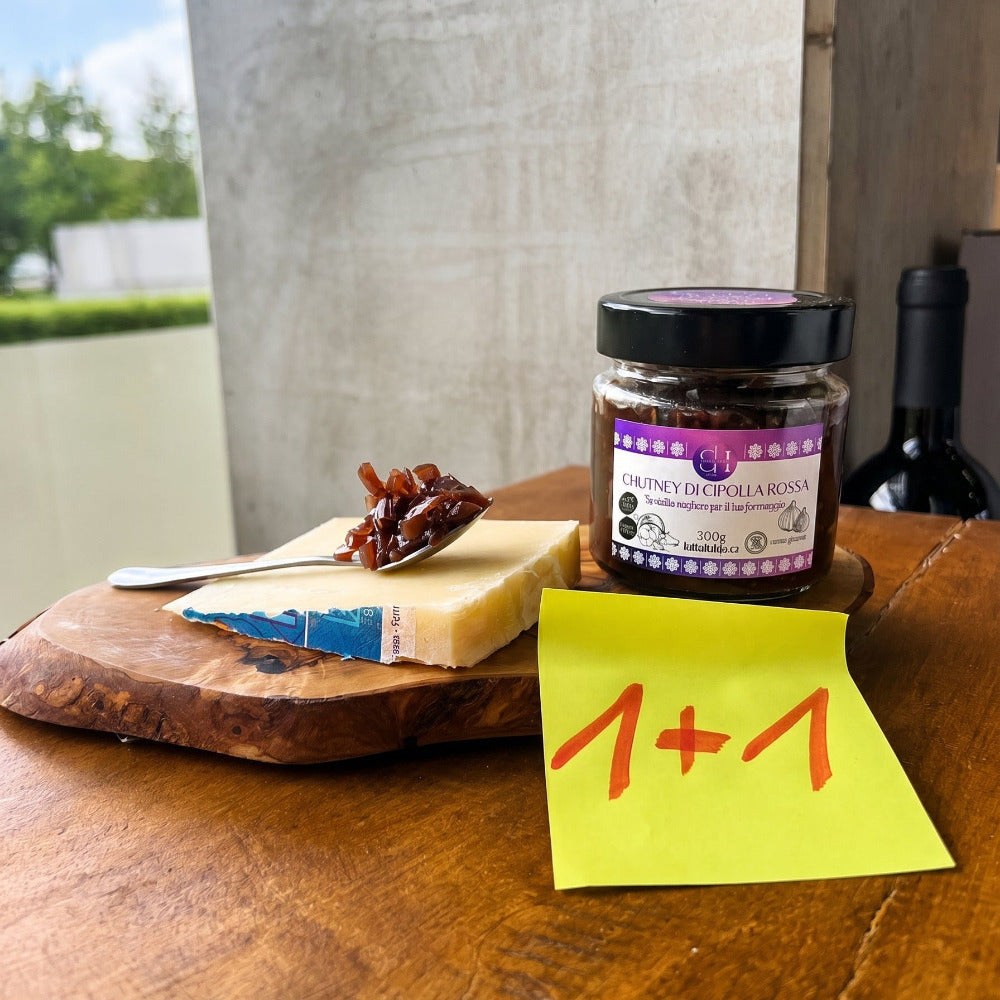 1+1 Chutney di Cipolla Rossa & 100g sýra podle nás (200g+100g)