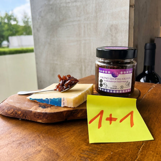 1+1 Chutney di Cipolla Rossa & 100g sýra podle nás (200g+100g)