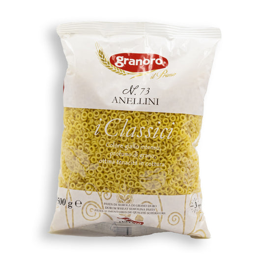 Těstoviny z kvalitní krupice - Anellini n. 73 (500g)