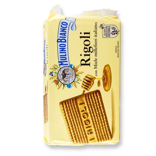 Rigoli - lahodné, křehké sušenky s 100% italským medem (400g)