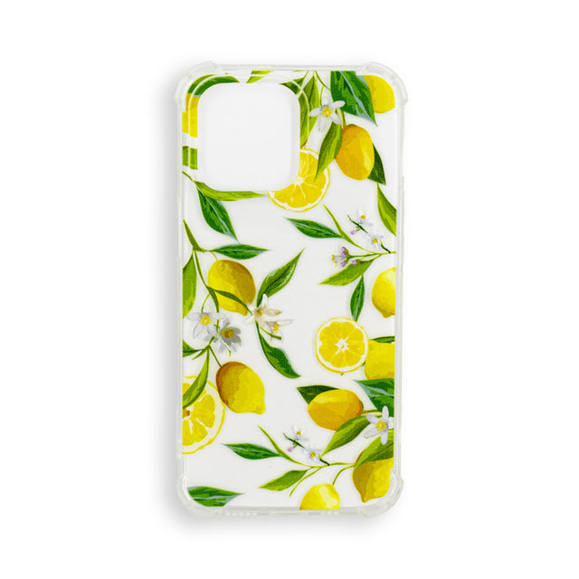 Apple iPhone Průhledný Kryt - Vzor Sicilské Citrony