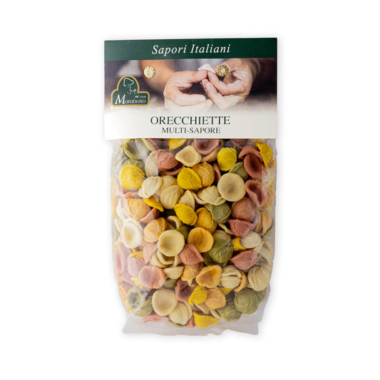 Těstoviny Orecchiette - čtyř barev (500g)