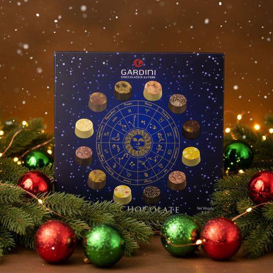 Pralinky Znamení zvěrokruhu – dárková kolekce luxusních pralinek (12 ks 110g)