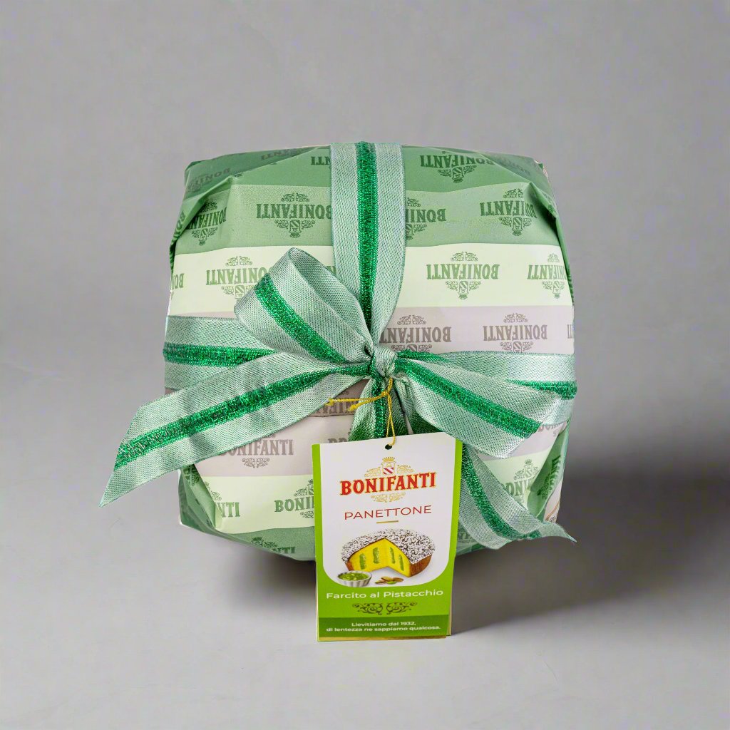 Panettone Con Pistacchio - Luxusní vánoční balení (850g)