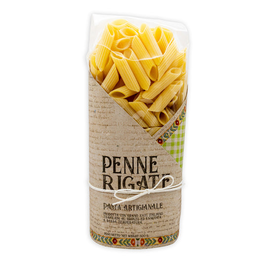 Penne Rigate - vyrobené z kvalitní krupice a tvrdé pšenice (500g)