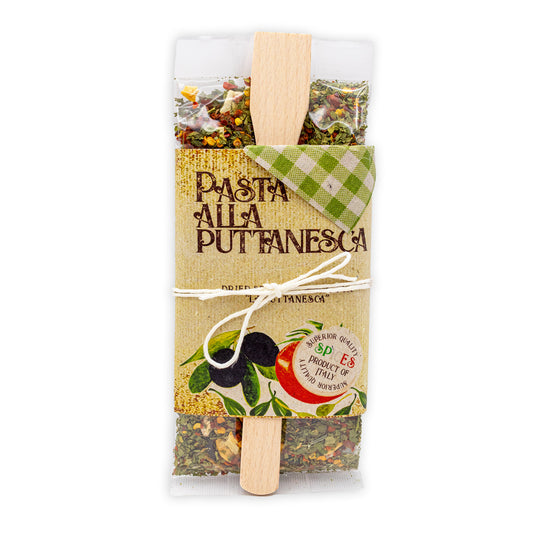Koření na těstoviny – Pasta alla Puttanesca s malou naběračkou (70g)