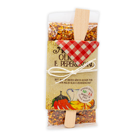 Koření na těstoviny – Aglio, Olio e Peperoncino s malou naběračkou (70g)