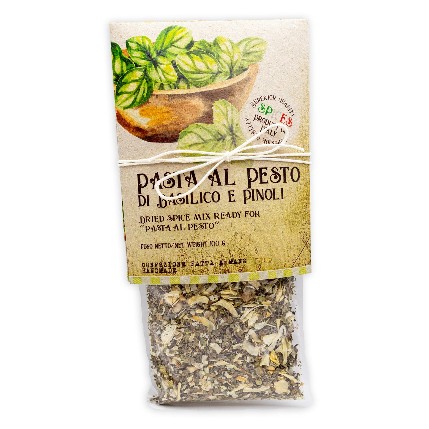 Koření na těstoviny - Pasta al pesto di basilico e pinoli (100g)