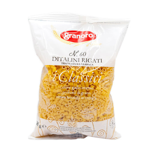 Těstoviny z kvalitní krupice - Ditalini Rigati n. 60 (500g)