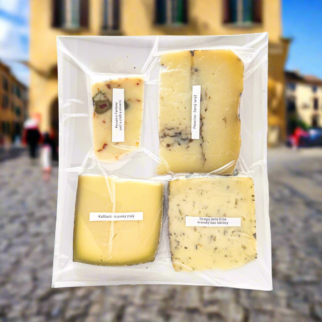 Degustační prkénka italských sýrů – podle nás