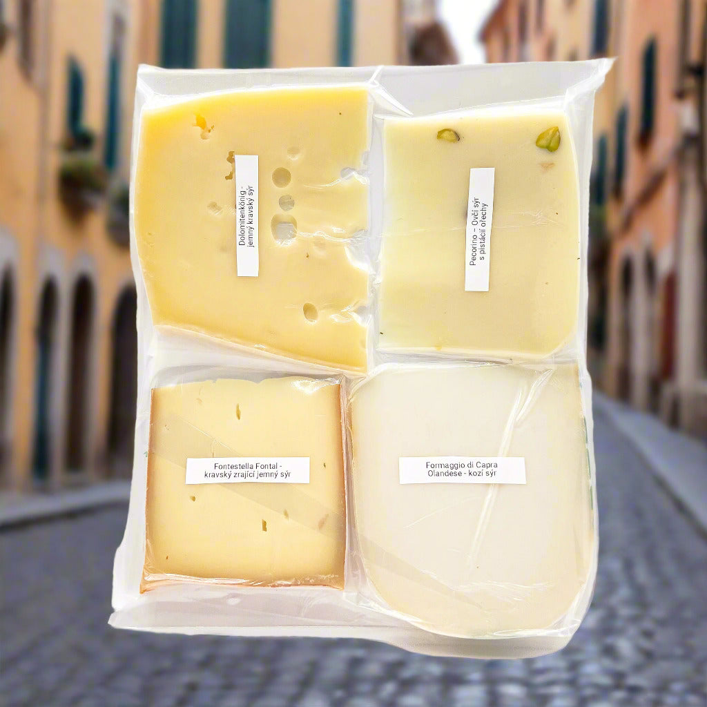 Degustační prkénka italských sýrů – podle nás