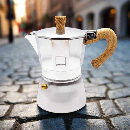 Moka konvička Gnali & Zani (3 šálky, všechny typy varných desek)