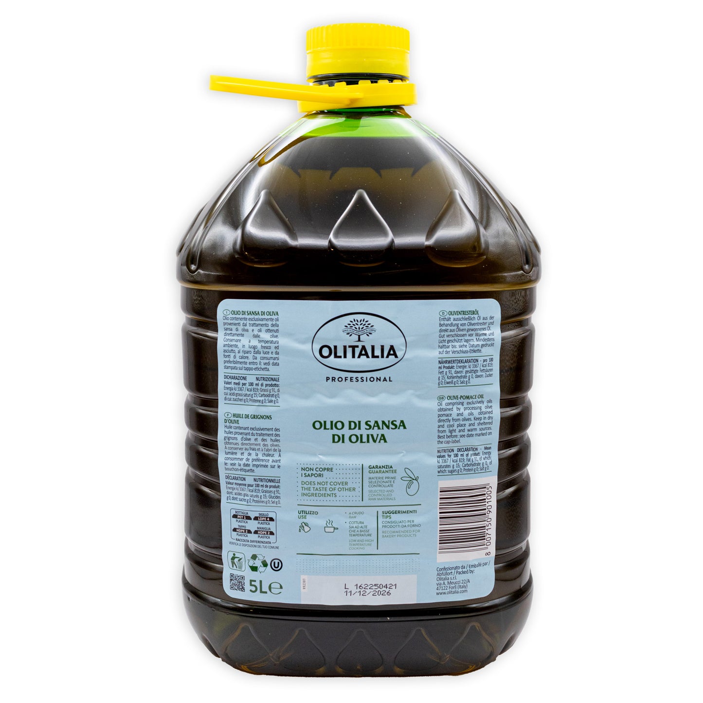 Sansa / Pomace – olivový olej z pokrutin (5L)
