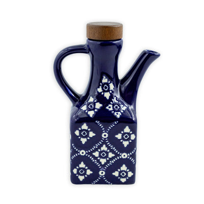 Keramická nádoba na olej – modrá mozaika (250ml)