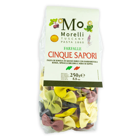 Těstoviny Farfalle - Barevné mašle (250g)