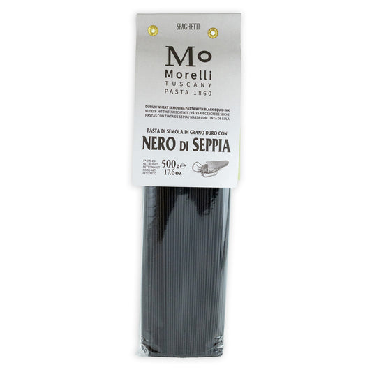 Těstoviny Spaghetti - s příchutí sépie (250g)
