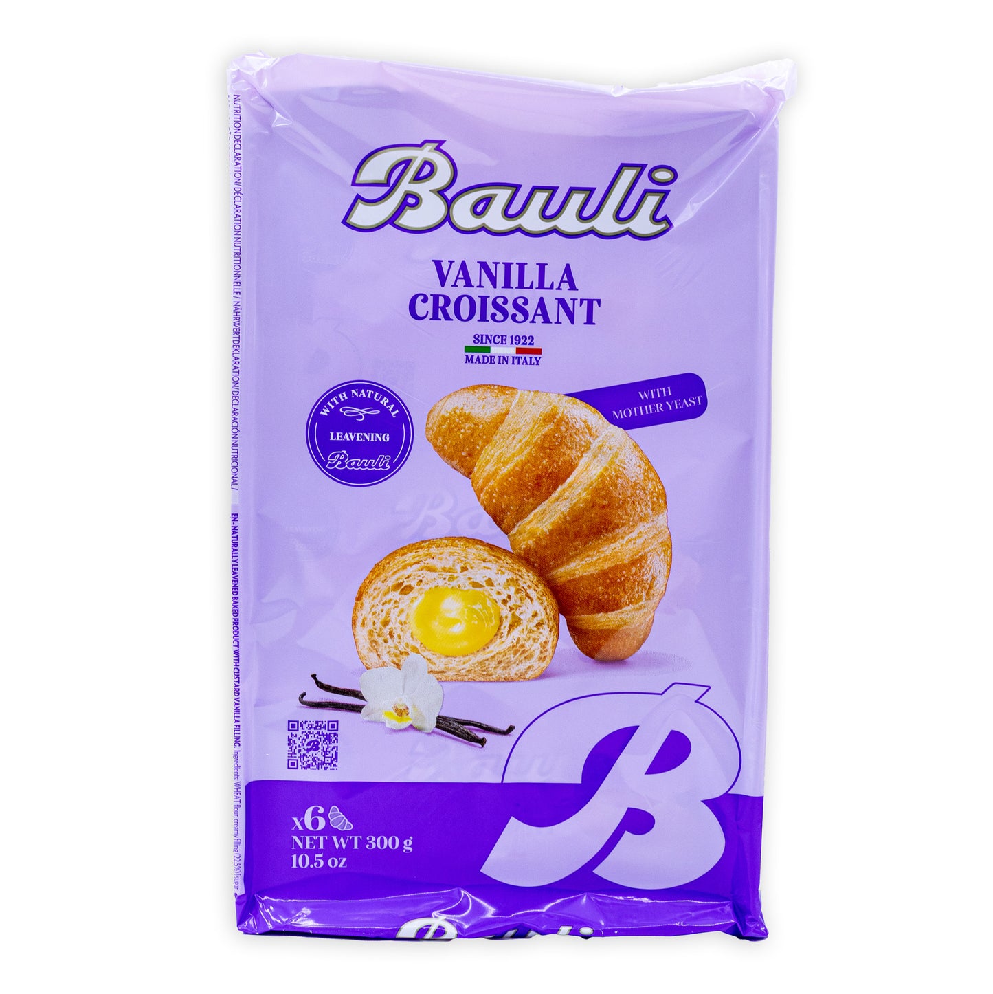 Bauli vanilkové croissanty (6ks 300g)