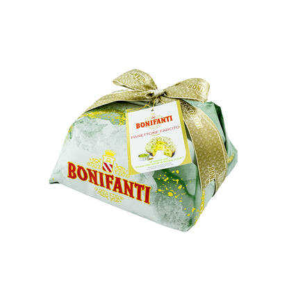 Panettone di crema con Pistacchio Verde di Bronte D.O.P. - Pistácie vysoké kvality (750g)