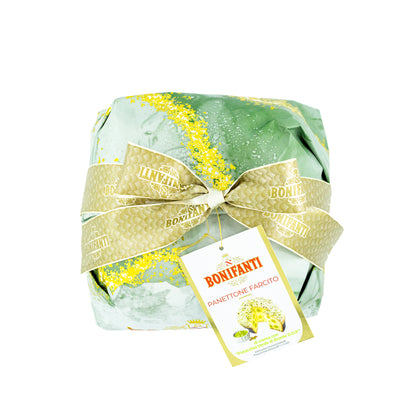 Panettone di crema con Pistacchio Verde di Bronte D.O.P. - Pistácie vysoké kvality (750g)