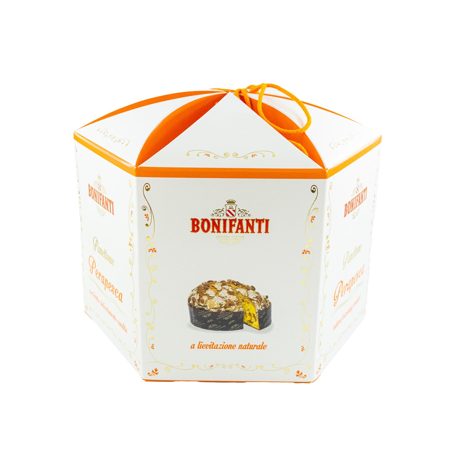 Panettone Perapesca - Broskve a Hrušky (Krabice 1000g)