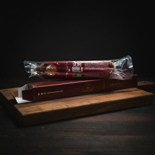 Salám Aquila - oceněný salámek v dárkové krabici (350 g)