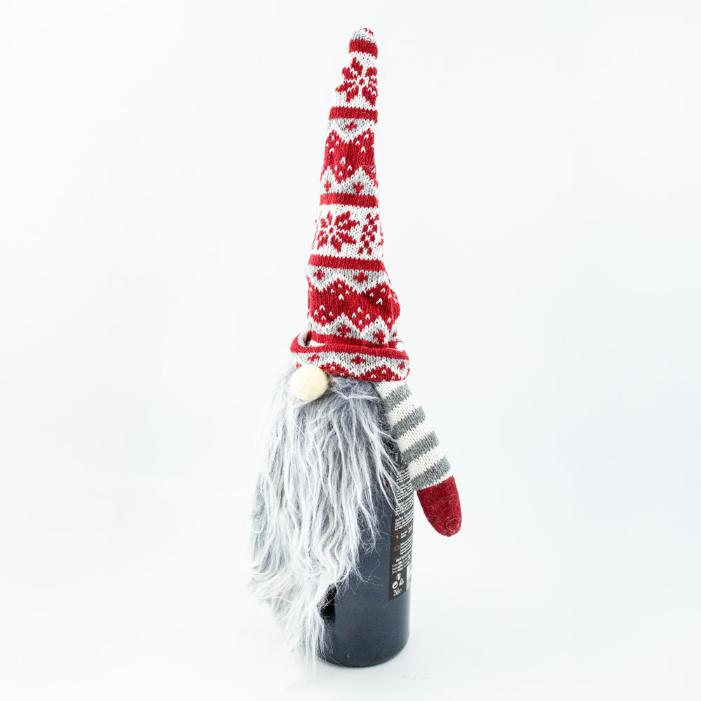 Dárkový vak na víno ve stylu trpaslíka s rukama (1ks V3)